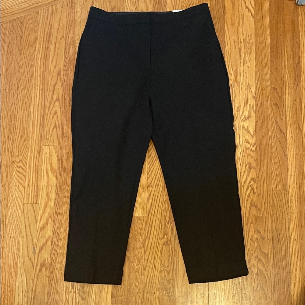Ann Taylor “The Ankle” Black Curvy Fit Pants